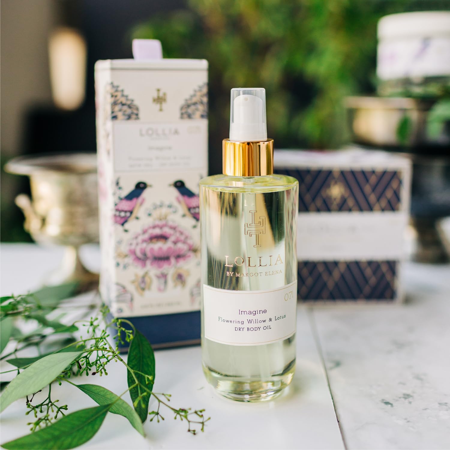 Foto 6 pulgar | Aceite Corporal Lollia Imagine Flowering Willow & Lotus 200 Ml Para Mujer - Venta Internacional.