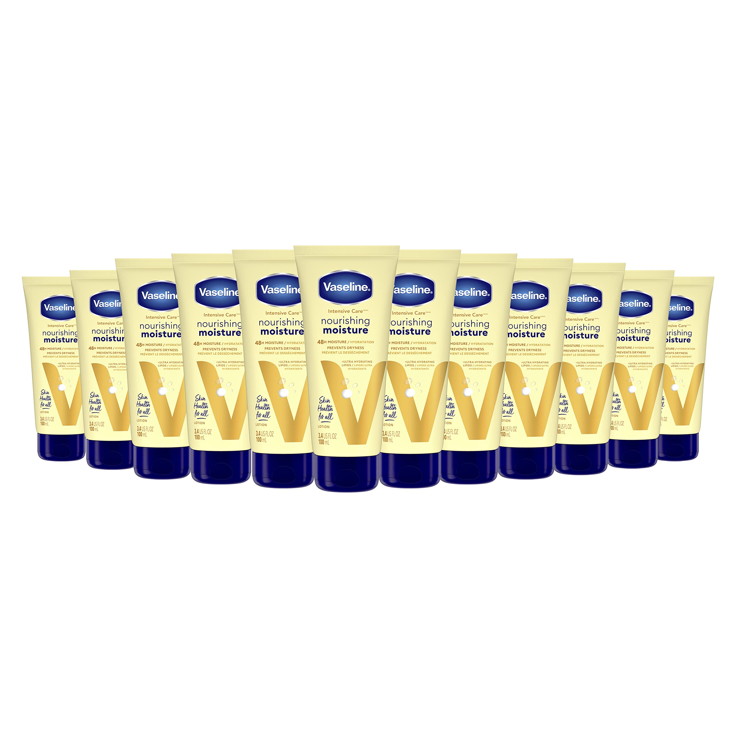 Loción Corporal Hidratante Nutritiva Con Vaselina, 100 Ml (paquete De 12) - Venta Internacional.