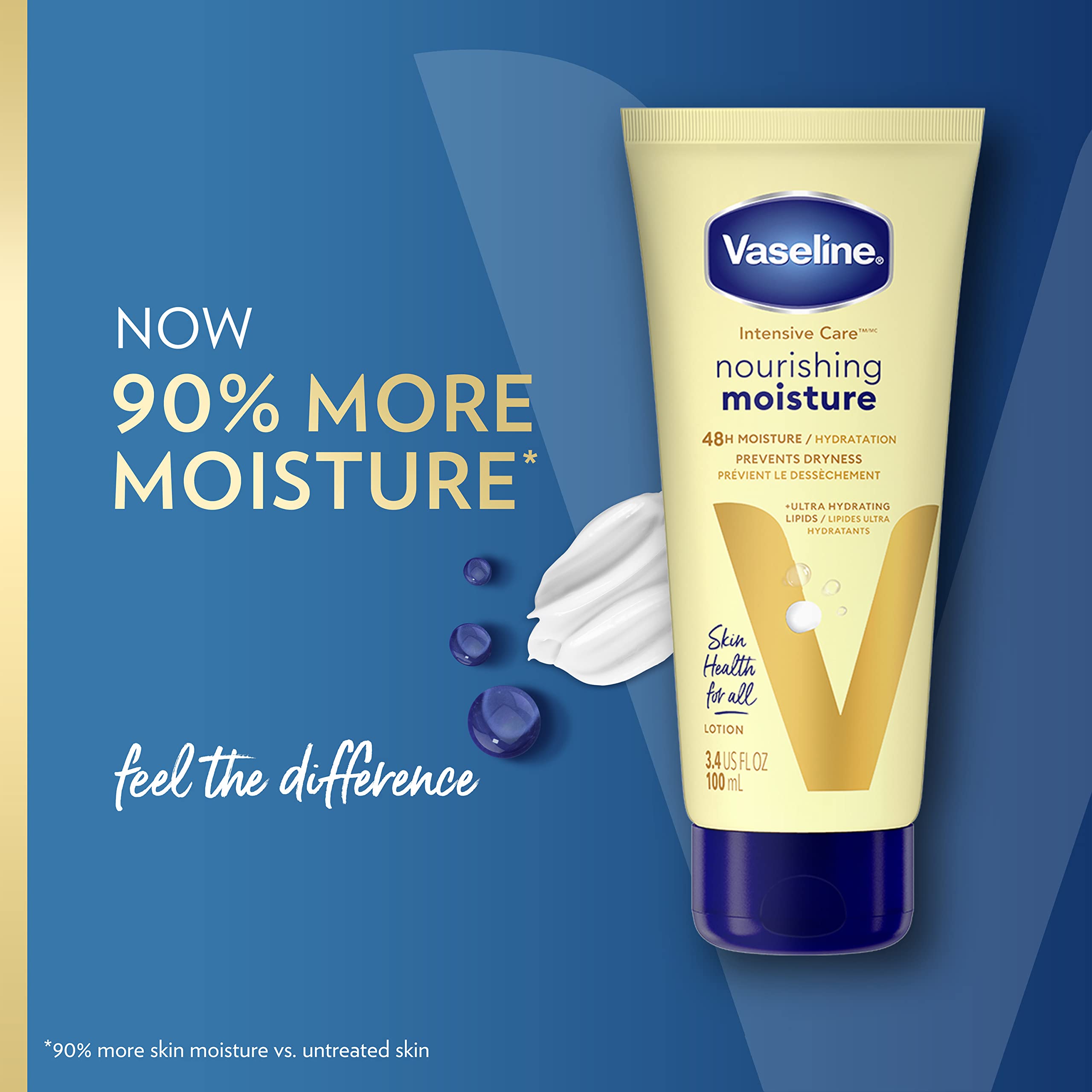 Foto 6 pulgar | Loción Corporal Hidratante Nutritiva Con Vaselina, 100 Ml (paquete De 12) - Venta Internacional.