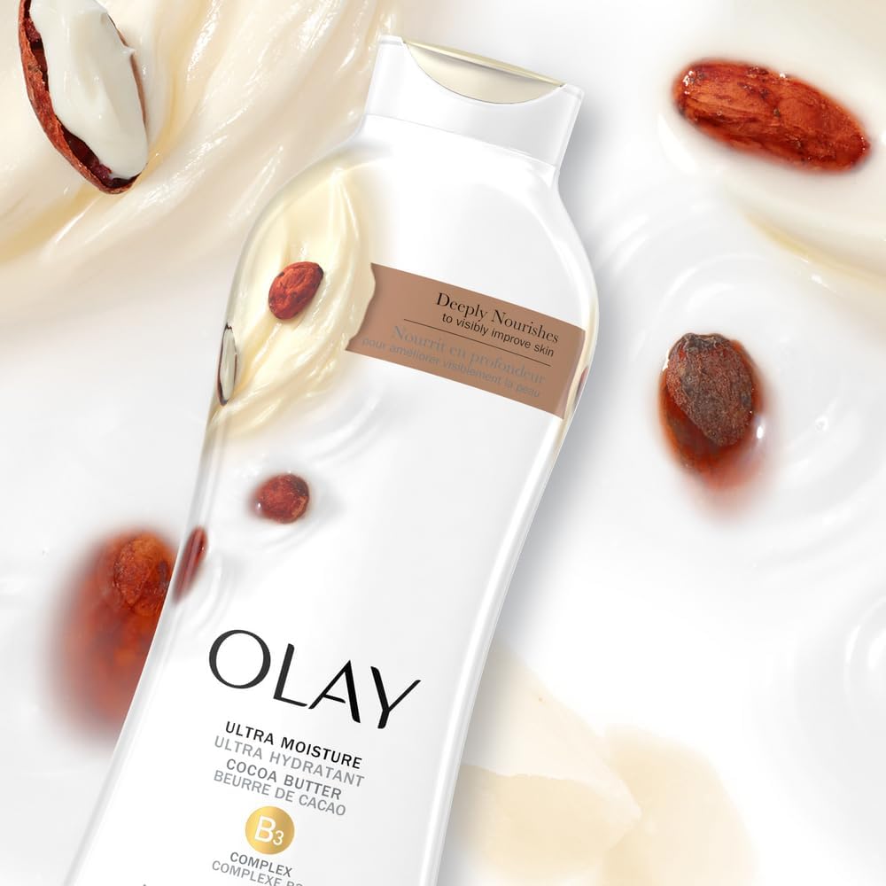 Foto 4 pulgar | Gel De Baño Olay Ultra Moisture Con Manteca De Cacao 400 Ml (x4) - Venta Internacional.