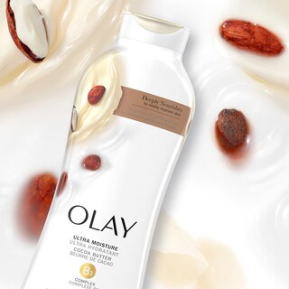 Foto 3 | Gel De Baño Olay Ultra Moisture Con Manteca De Cacao 400 Ml (x4) - Venta Internacional.