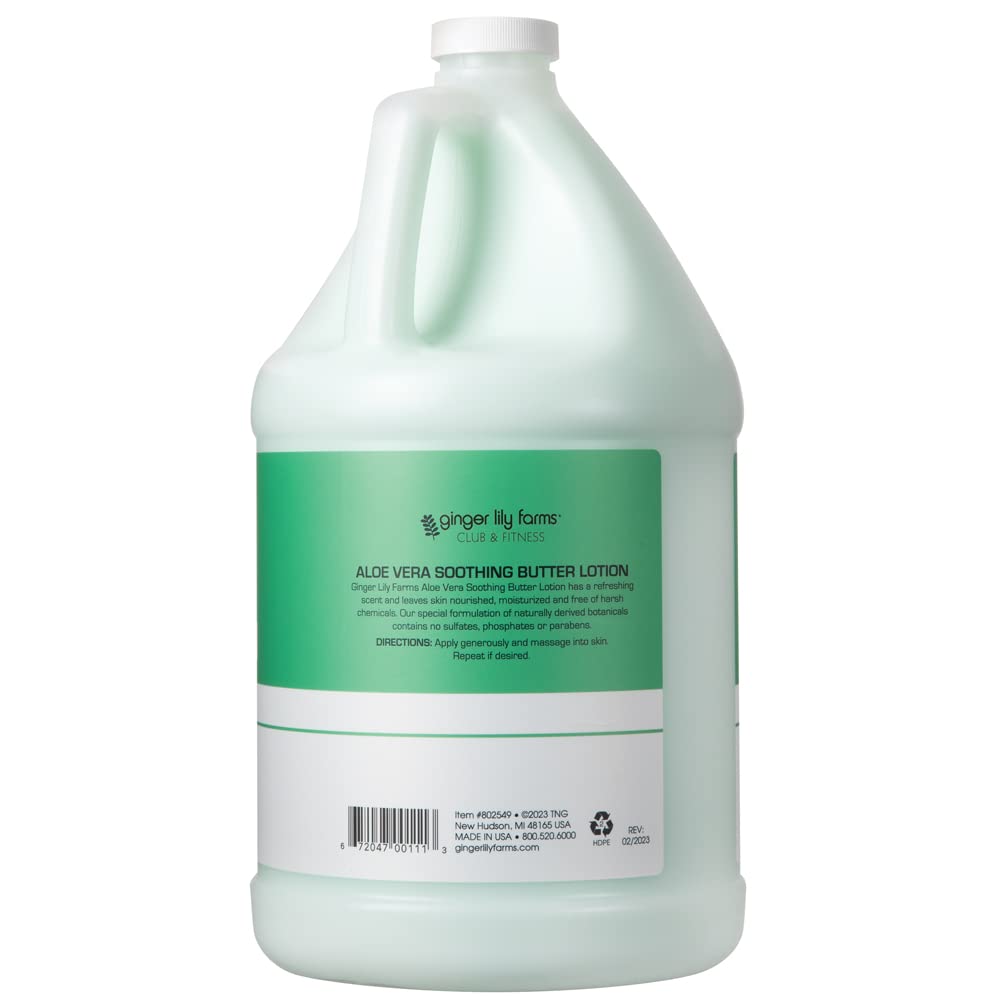 Foto 3 pulgar | Loción Ginger Lily Farms Club & Fitness Suavizante Mantequilla 3,78 L - Venta Internacional.