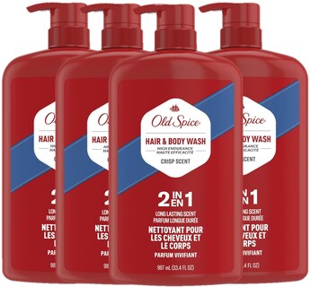 Foto 1 | Gel De Ducha Old Spice High Endurance Para Cabello Y Cuerpo, 1 Litro - Venta Internacional.