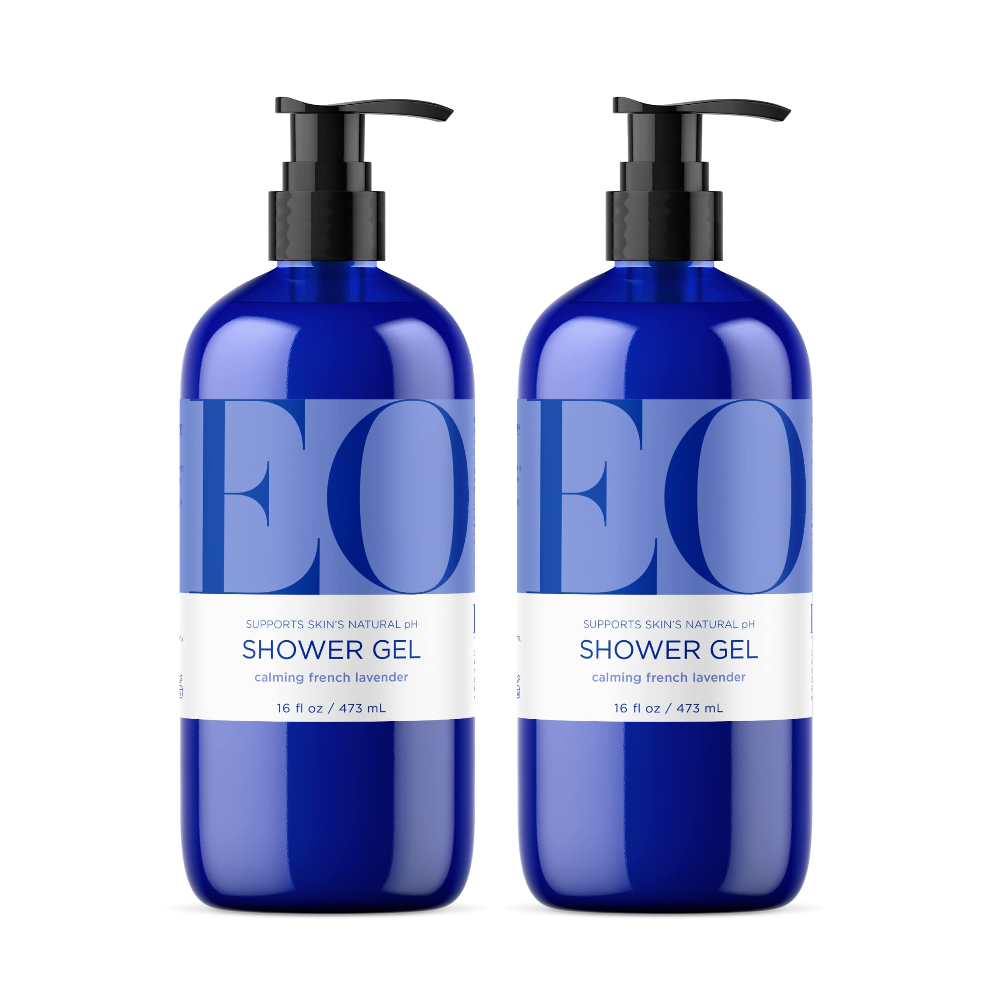 Foto 2 pulgar | Gel De Ducha Y Gel De Baño Eo Lavender 480 Ml (paquete De 2) Orgánico - Venta Internacional.