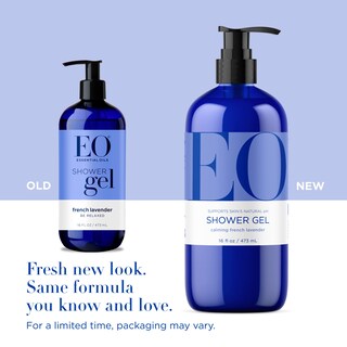 Foto 2 | Gel De Ducha Y Gel De Baño Eo Lavender 480 Ml (paquete De 2) Orgánico - Venta Internacional.