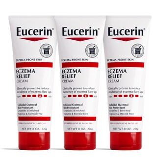 Foto 1 | Loción Corporal Cream Eucerin Eczema Relief Para Todo El Cuerpo, 240 Ml (paquete De 3) - Venta Internacional.