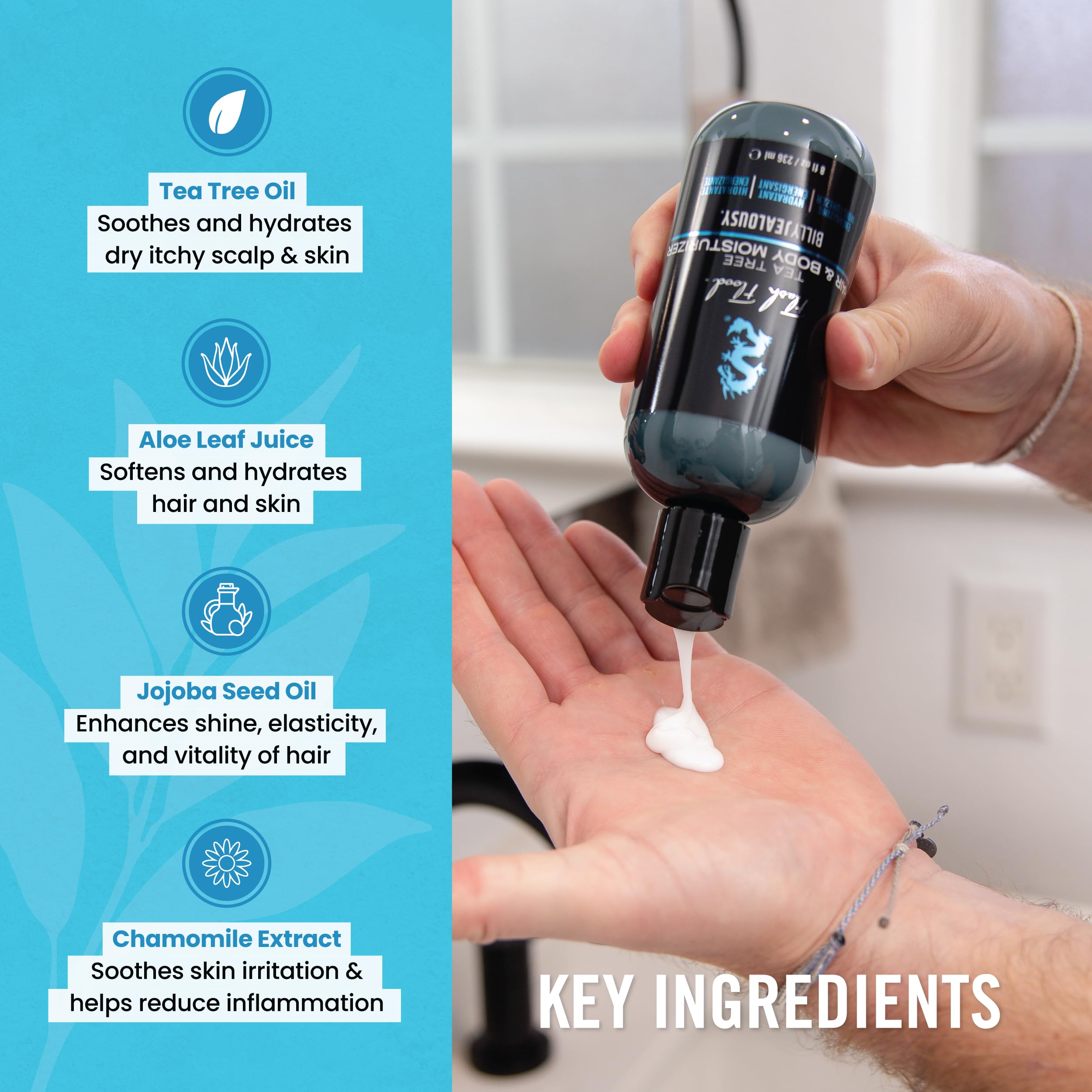 Foto 5 pulgar | Crema Hidratante Para Cabello Y Cuerpo Billy Jealousy Flash Flood 240 Ml - Venta Internacional.