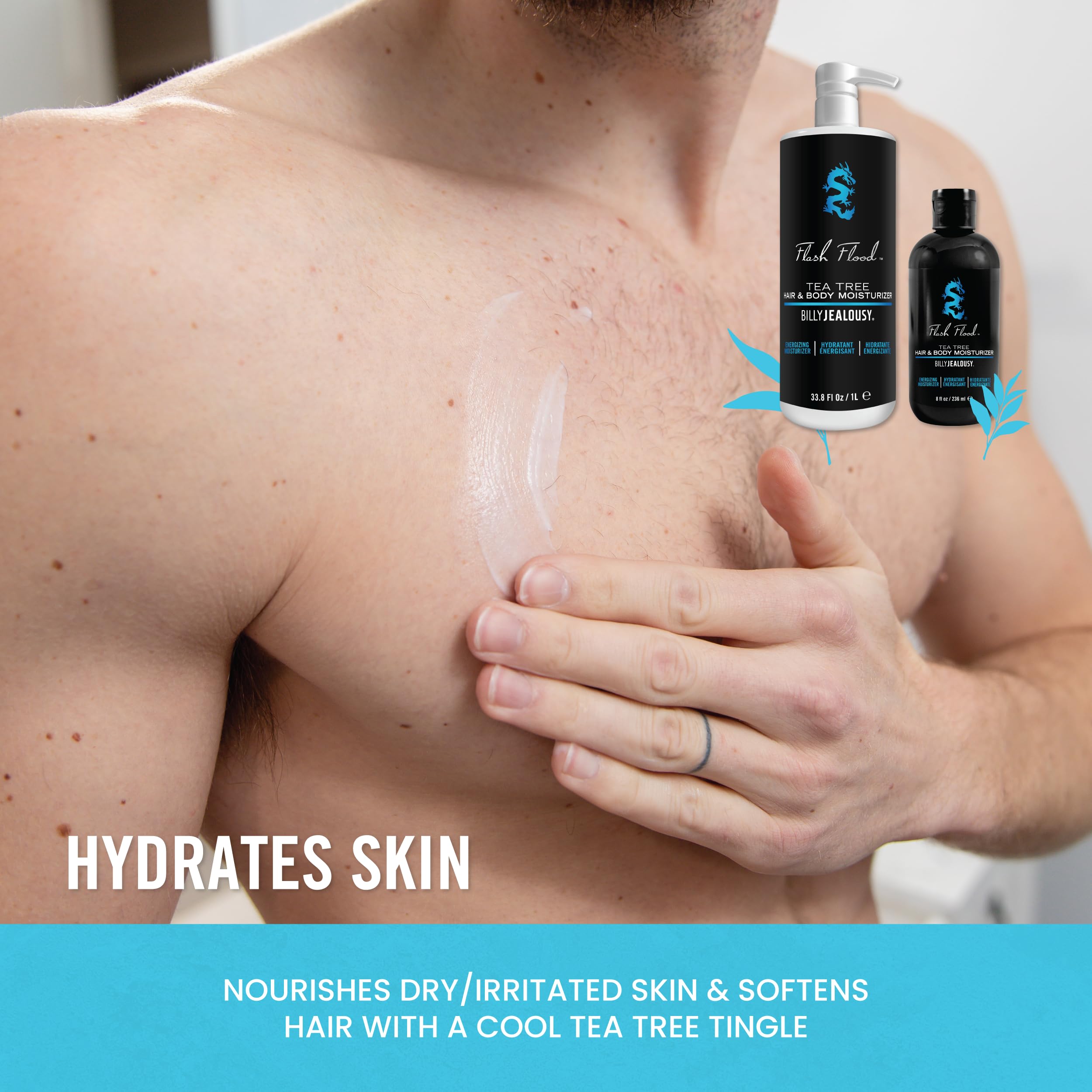 Foto 8 pulgar | Crema Hidratante Para Cabello Y Cuerpo Billy Jealousy Flash Flood 240 Ml - Venta Internacional.