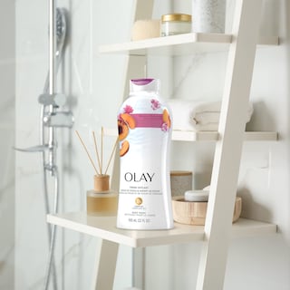 Foto 7 | Gel De Baño Olay Fresh Outlast Peach Cherry Blossom 650 Ml X4 - Venta Internacional.