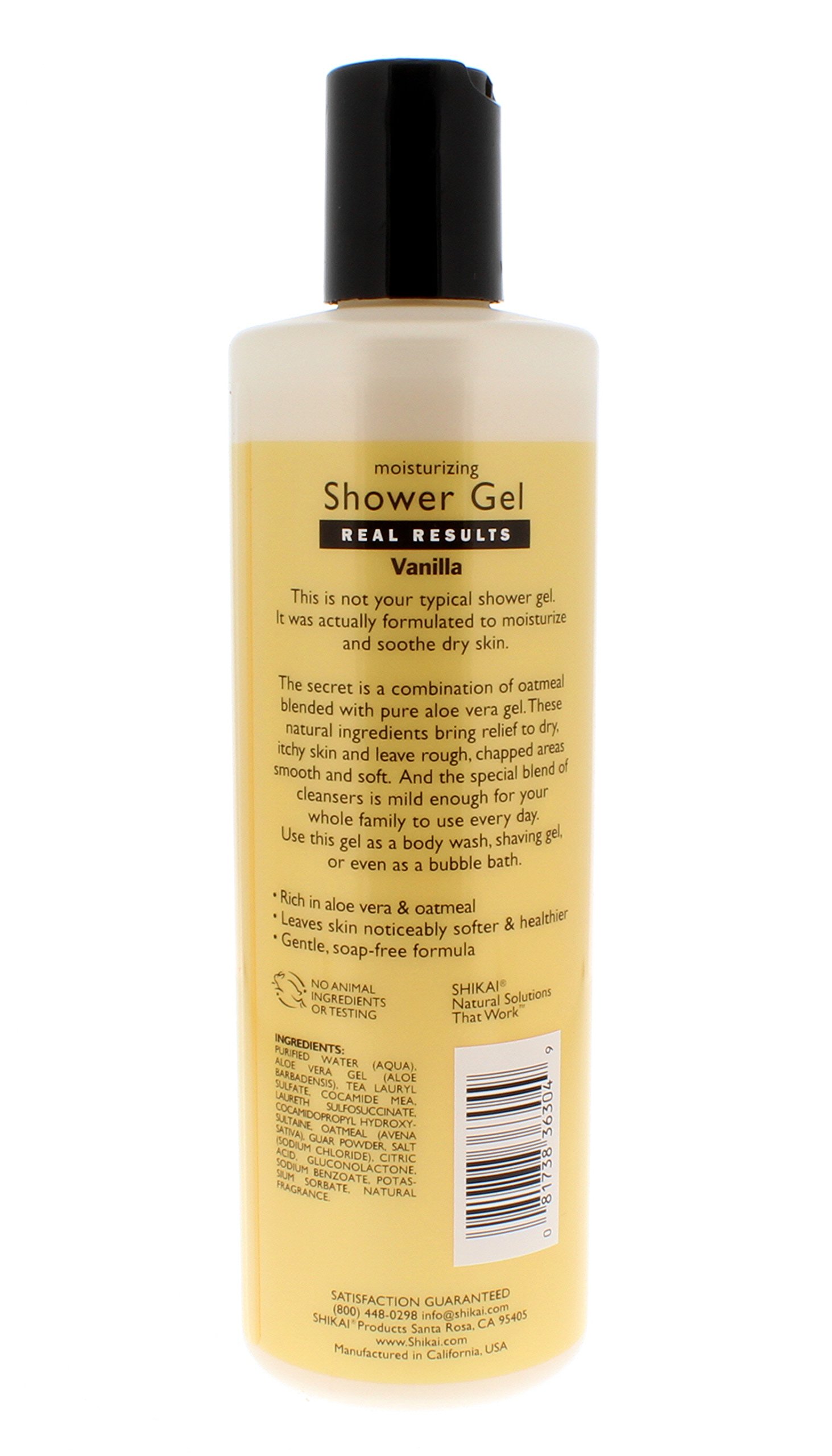 Foto 4 pulgar | Gel De Ducha Shikai Daily Hidratante Vainilla, 360 Ml, Paquete De 3 - Venta Internacional.