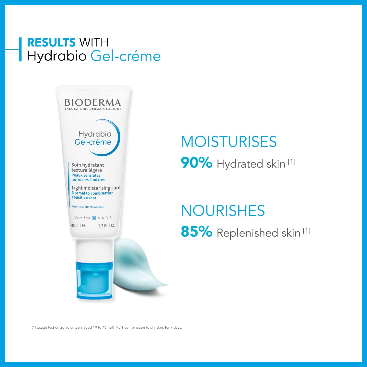 Foto 3 pulgar | Crema Hidratante Bioderma Hydrabio En Gel, 40 Ml, Para Piel Normal - Venta Internacional.