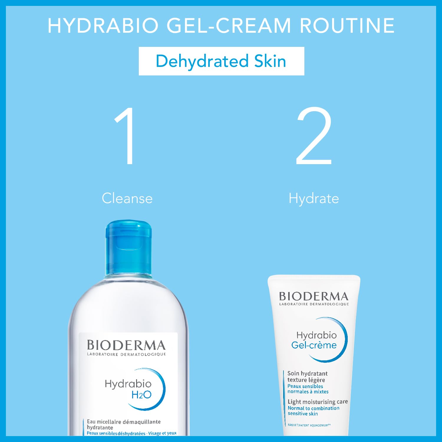 Foto 5 pulgar | Crema Hidratante Bioderma Hydrabio En Gel, 40 Ml, Para Piel Normal - Venta Internacional.