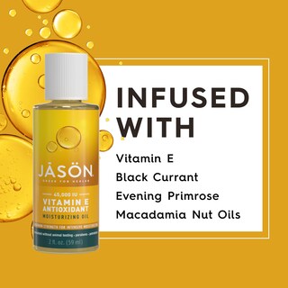 Foto 4 | Aceite Hidratante Jason Con Vitamina E De 45.000 Ui, 60 Ml Como Máximo - Venta Internacional.