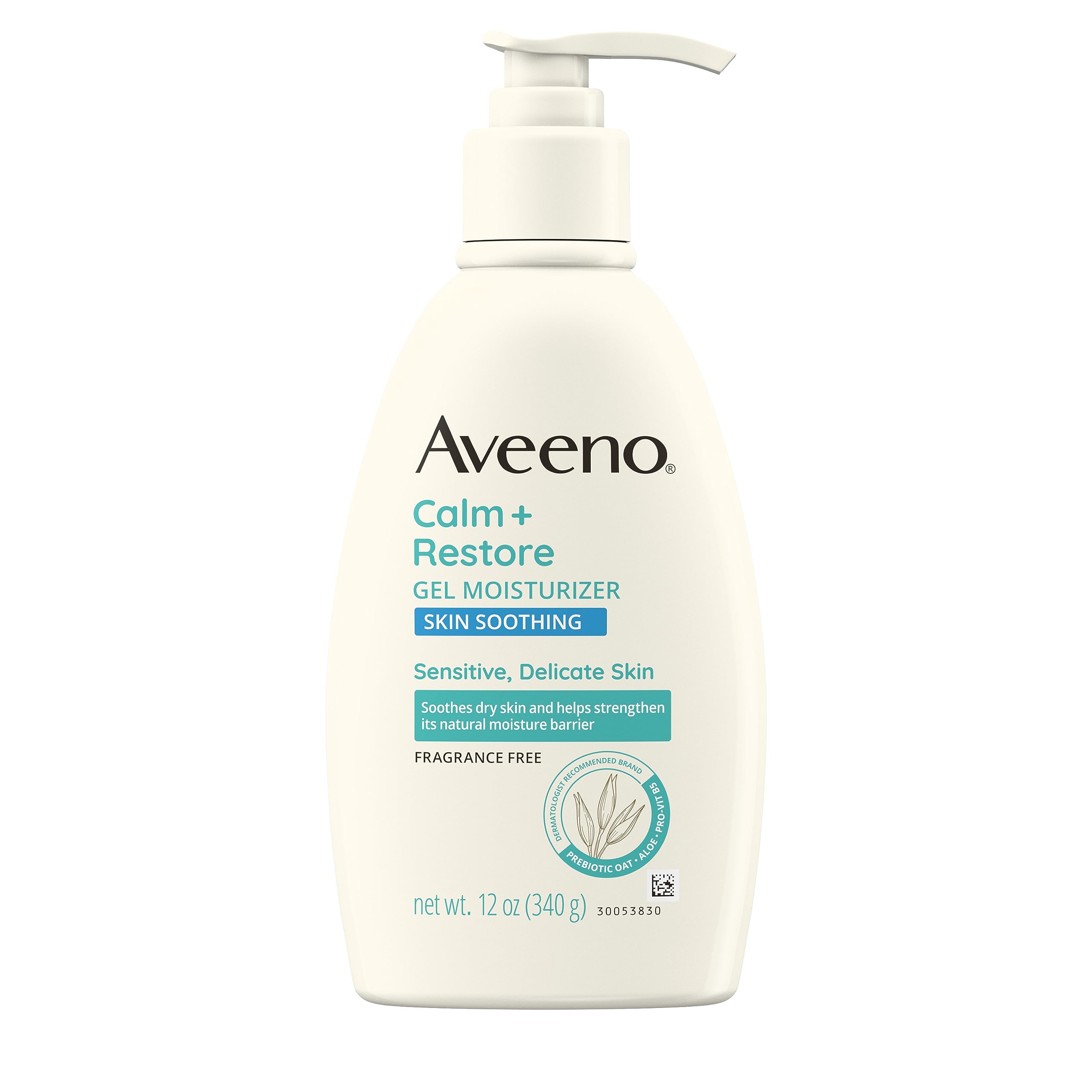 Hidratante Corporal Aveeno Calm + Restore Gel 350 Ml Sensitive - Venta Internacional.