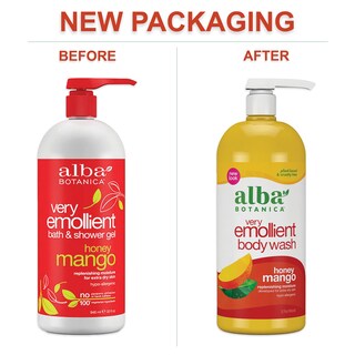 Foto 6 | Gel De Baño Alba Botanica, Muy Emoliente, Miel Y Mango, 960 Ml - Venta Internacional.