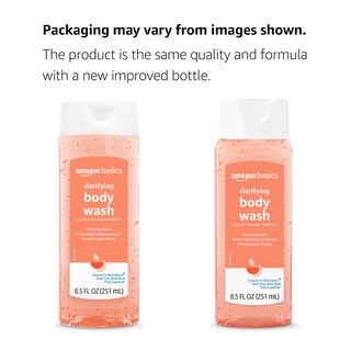 Foto 4 | Gel de Baño Amazon Basics Clarifying Pink Pomelo 250 Ml - Venta Internacional
