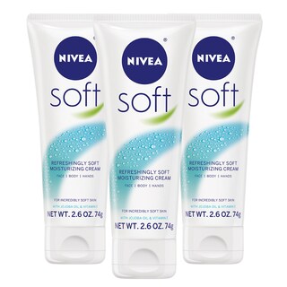 Foto 1 | Crema Hidratante Nivea Soft 75 Ml Para Cuerpo, Rostro Y Manos - Venta Internacional.