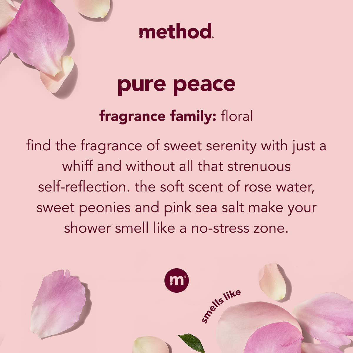 Foto 4 pulgar | Body Wash Method Pure Peace 532 Ml (paquete De 6) - Venta Internacional.