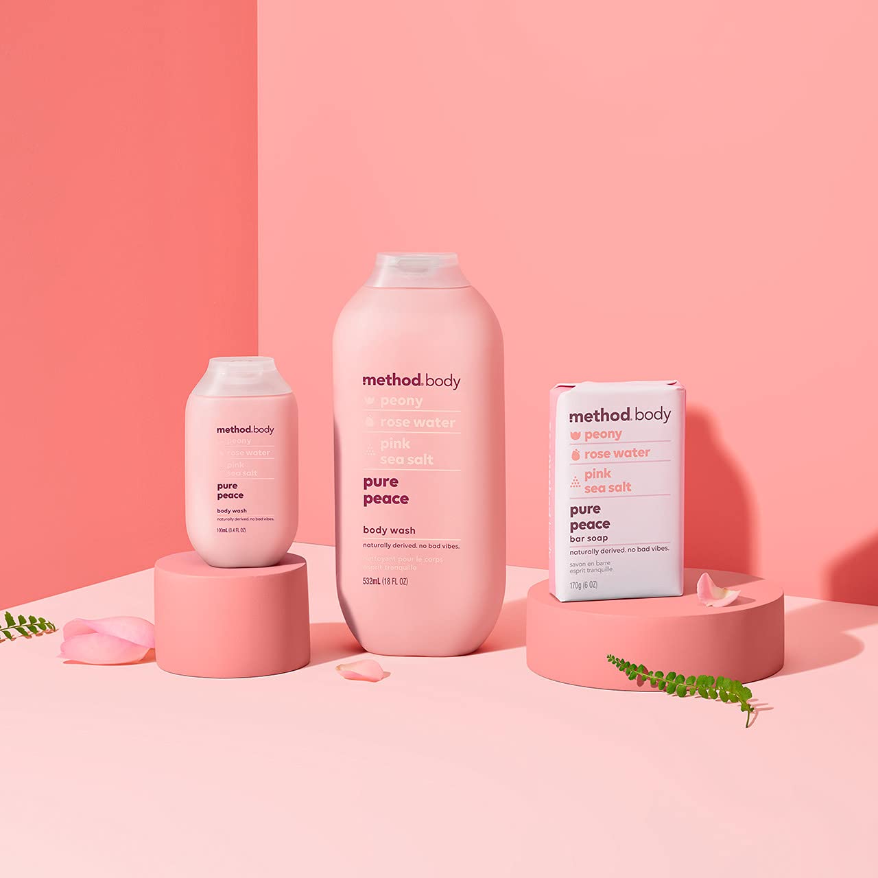 Foto 6 pulgar | Body Wash Method Pure Peace 532 Ml (paquete De 6) - Venta Internacional.