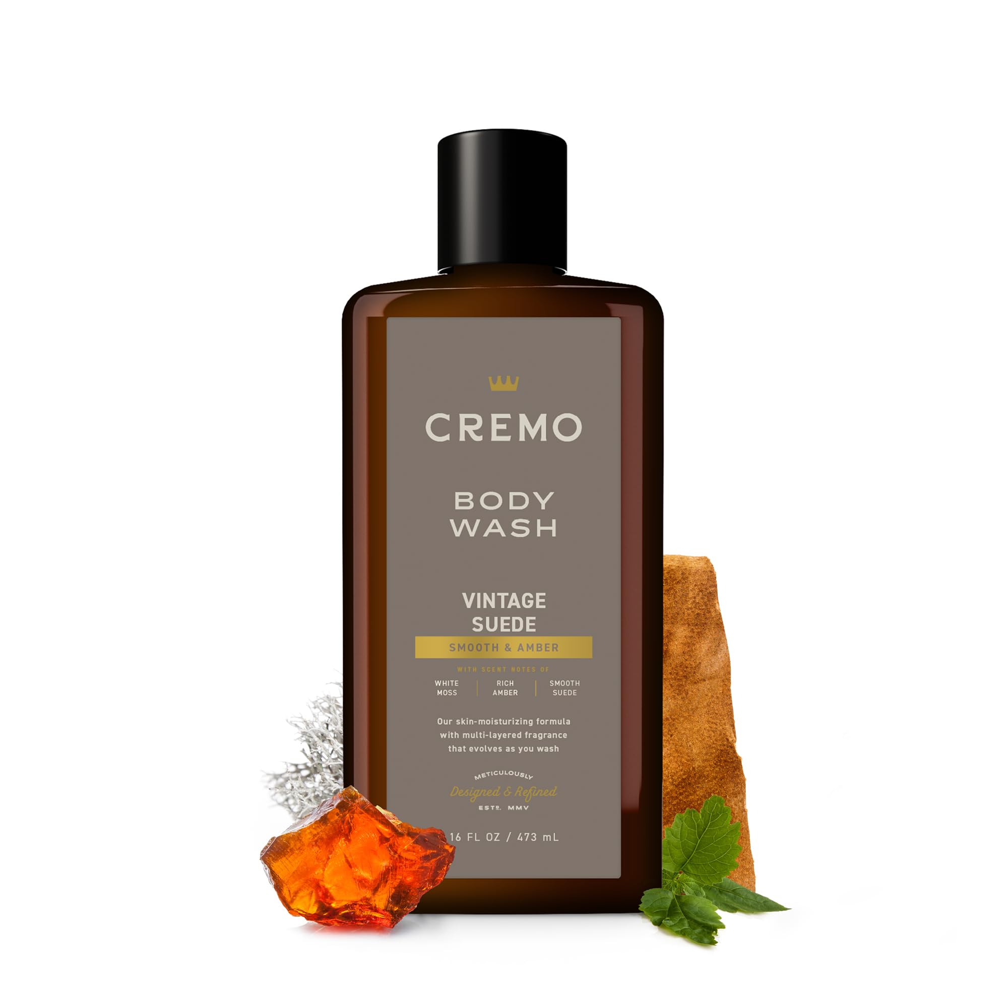 Foto 5 | Gel De Baño Cremo Rich-lathering Vintage Suede 473 ml-Venta Internacional
