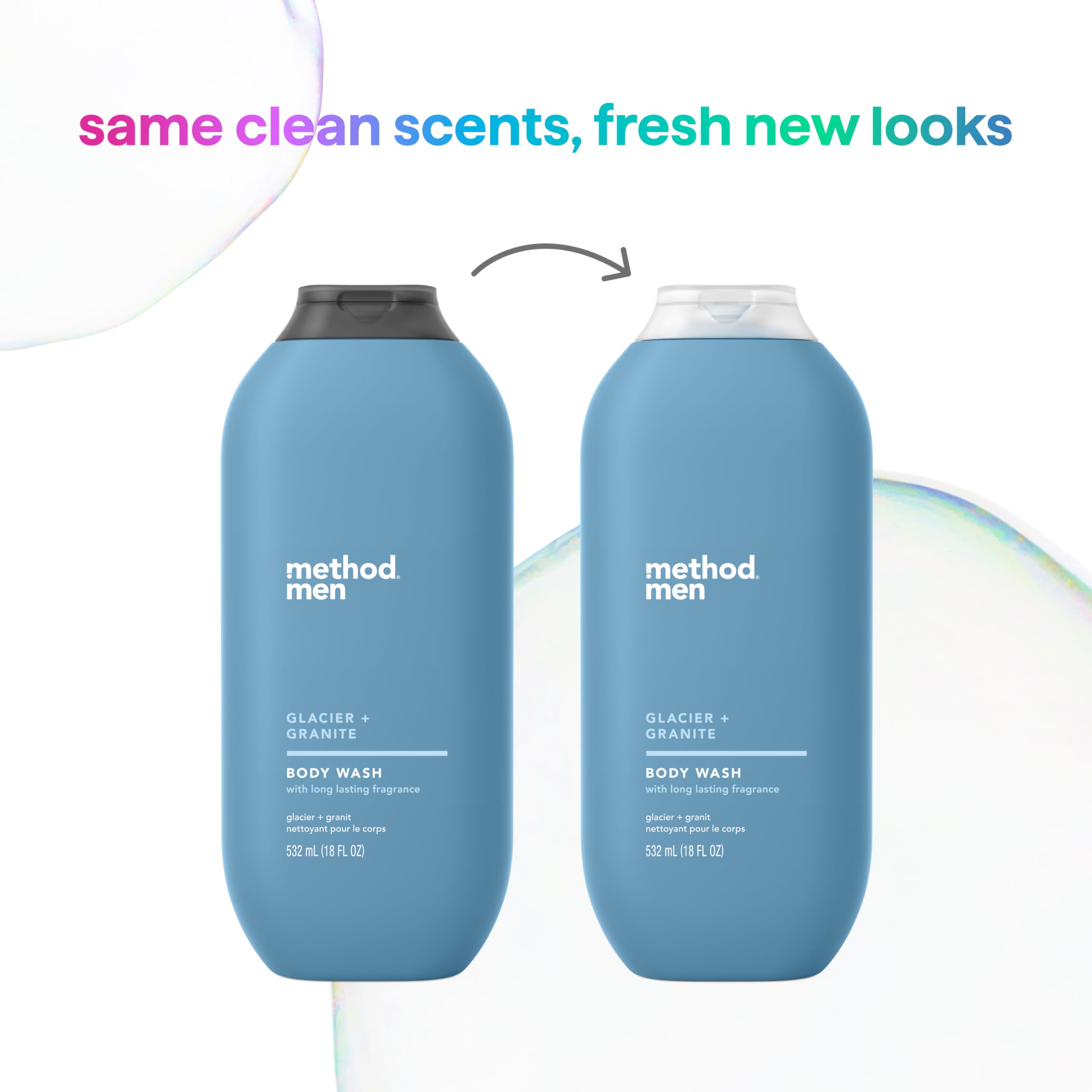 Foto 6 | Gel de baño Method Men Glacier + Granite 532 ml sin Parabenos - Venta Internacional