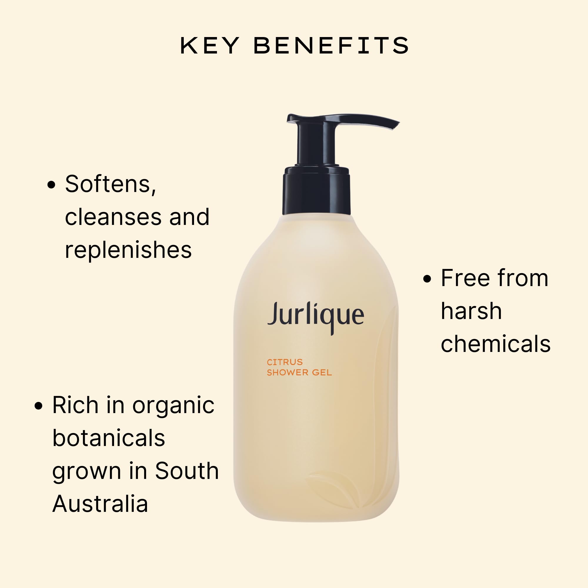 Foto 3 pulgar | Gel De Ducha Jurlique Citrus 300 Ml Con Ingredientes Botánicos Orgánicos - Venta Internacional.