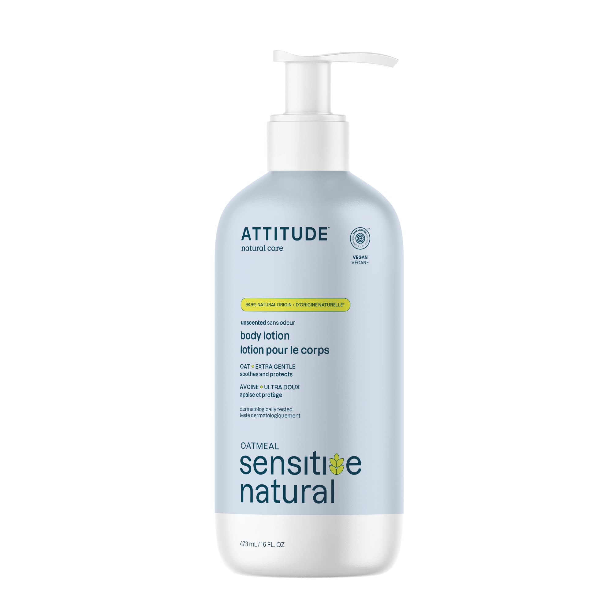 Foto 1 | Loción Corporal Attitude Para Pieles Sensibles Con Avena 473 Ml - Venta Internacional.