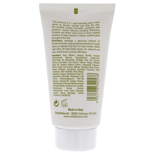Foto 2 | Crema Corporal Villa Floriani Ultra Hidratante Pepino 75 Ml Para Mujer - Venta Internacional.