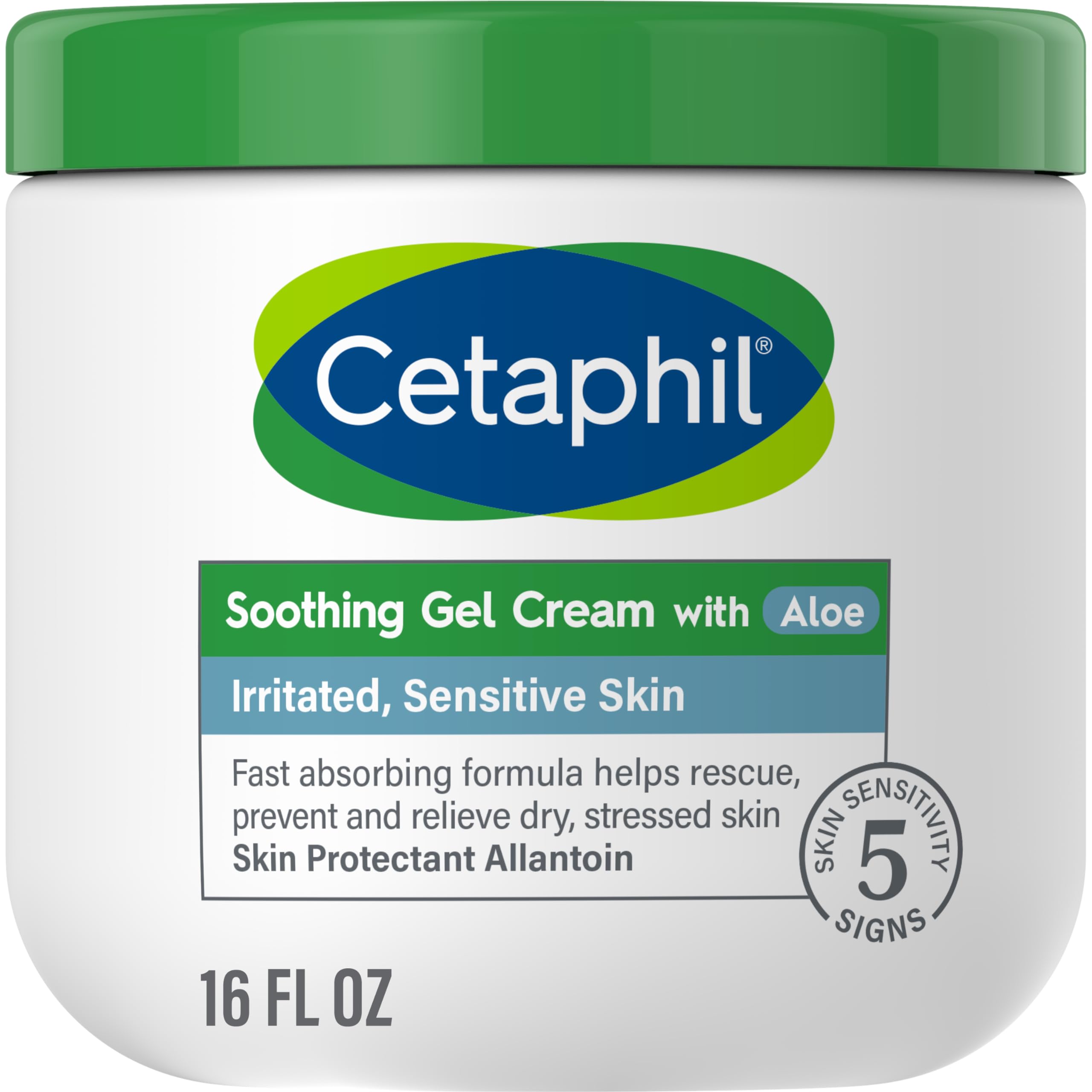 Gel-crema Hidratante Cetaphil Soothing Con Aloe 480 Ml - Venta Internacional.