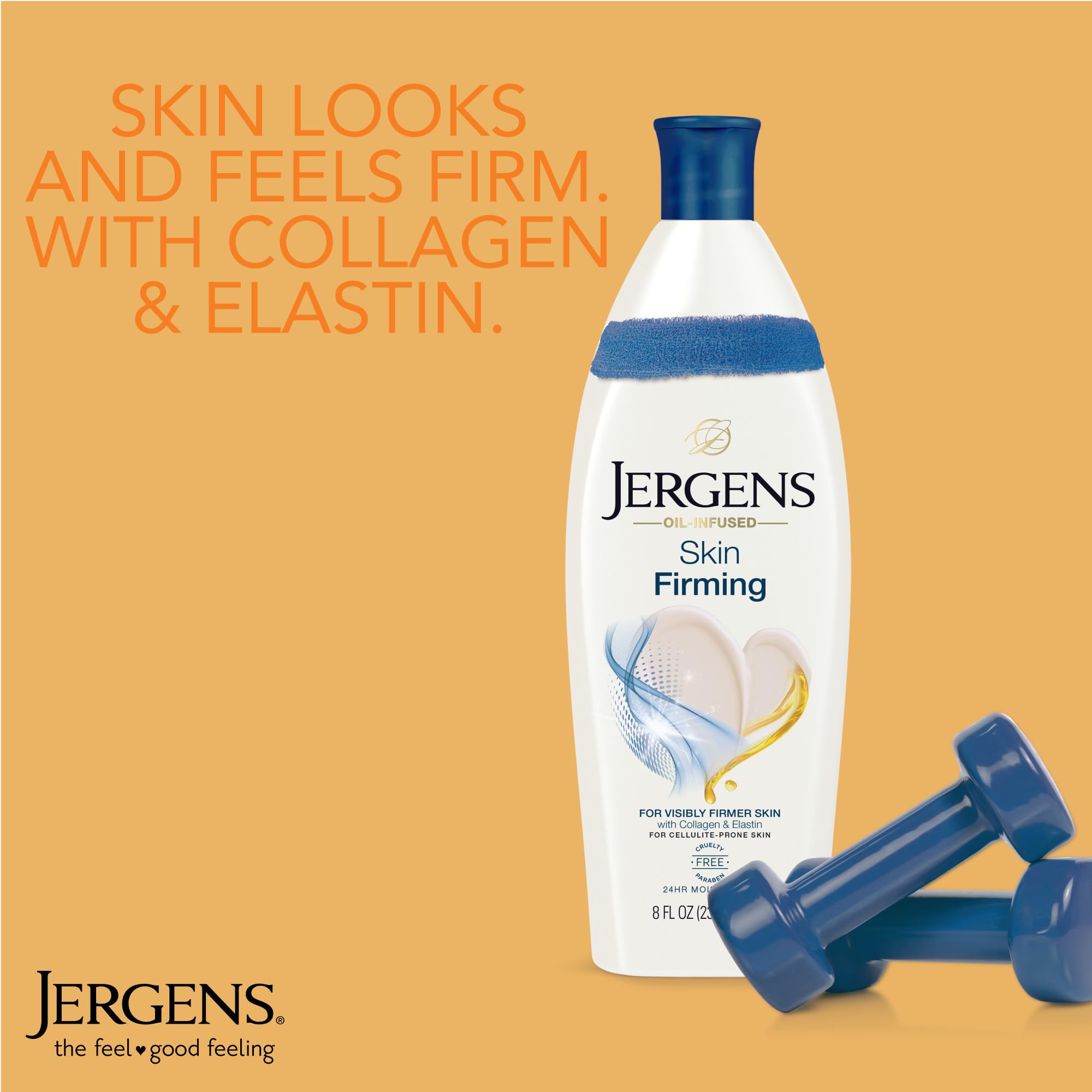 Foto 4 pulgar | Loción Corporal Jergens Skin Reafirmante Para Piel Seca A Extra Seca, 500 Ml - Venta Internacional.