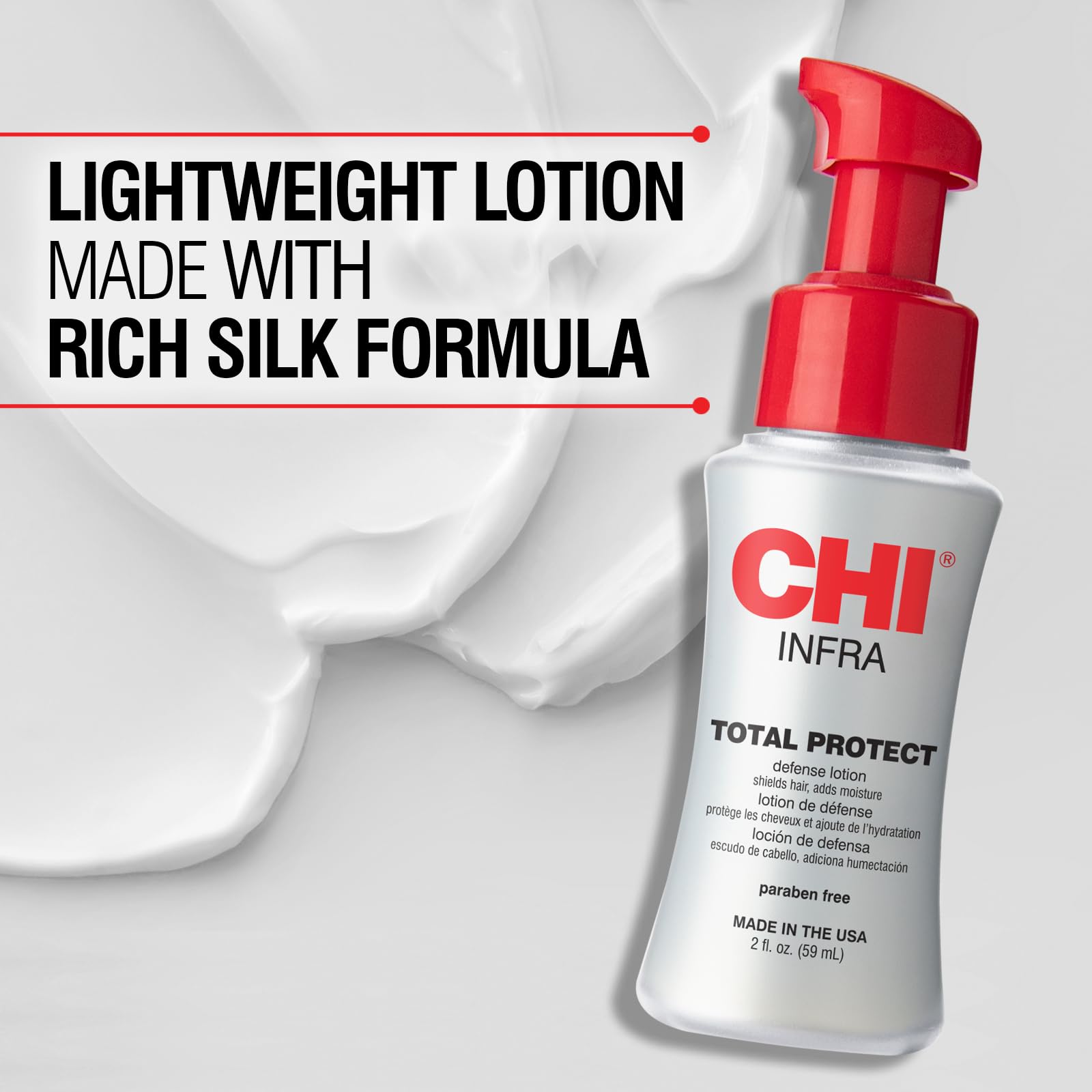 Foto 4 pulgar | Loción Chi Total Protect Defense Ligera De 60 Ml - Venta Internacional.