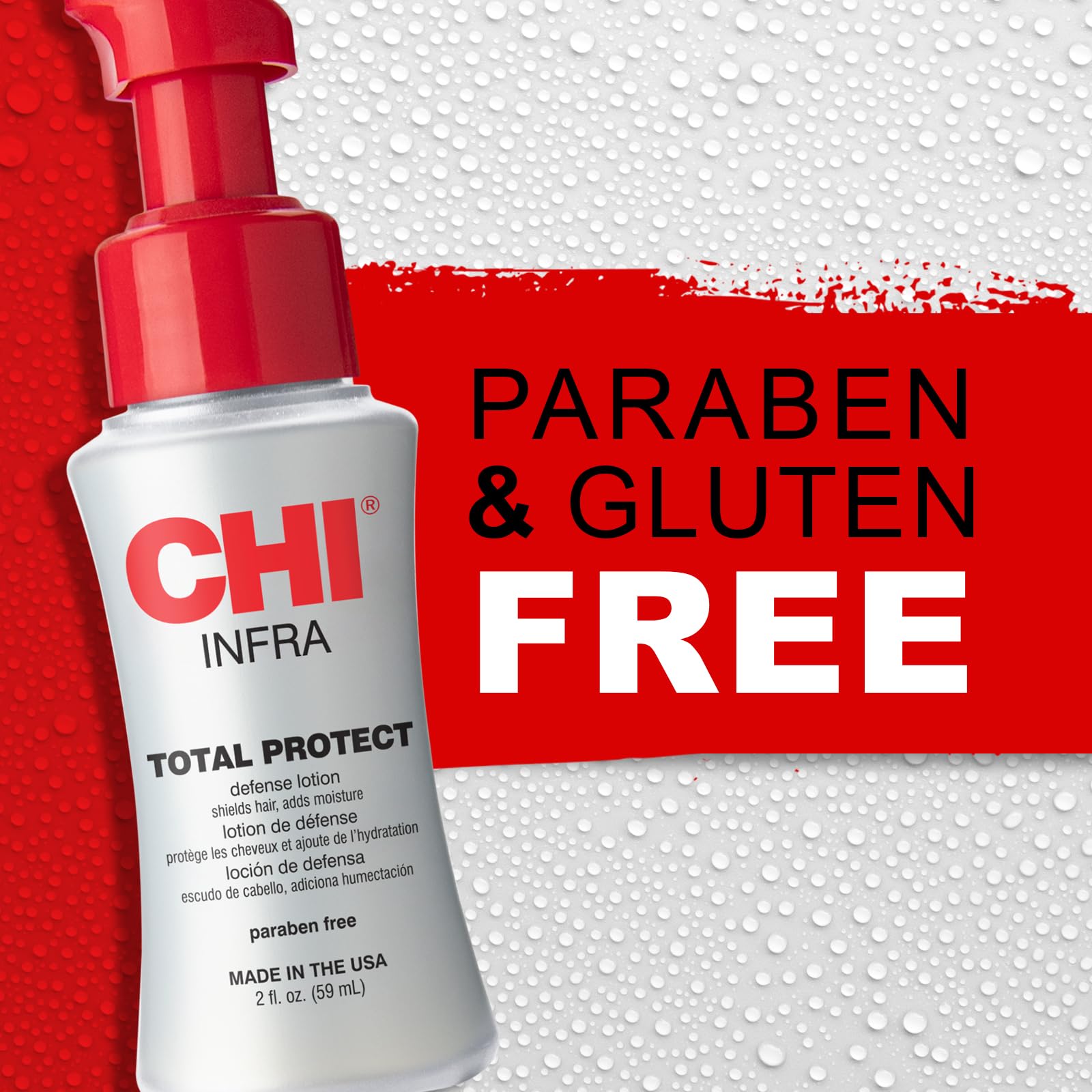 Foto 7 pulgar | Loción Chi Total Protect Defense Ligera De 60 Ml - Venta Internacional.