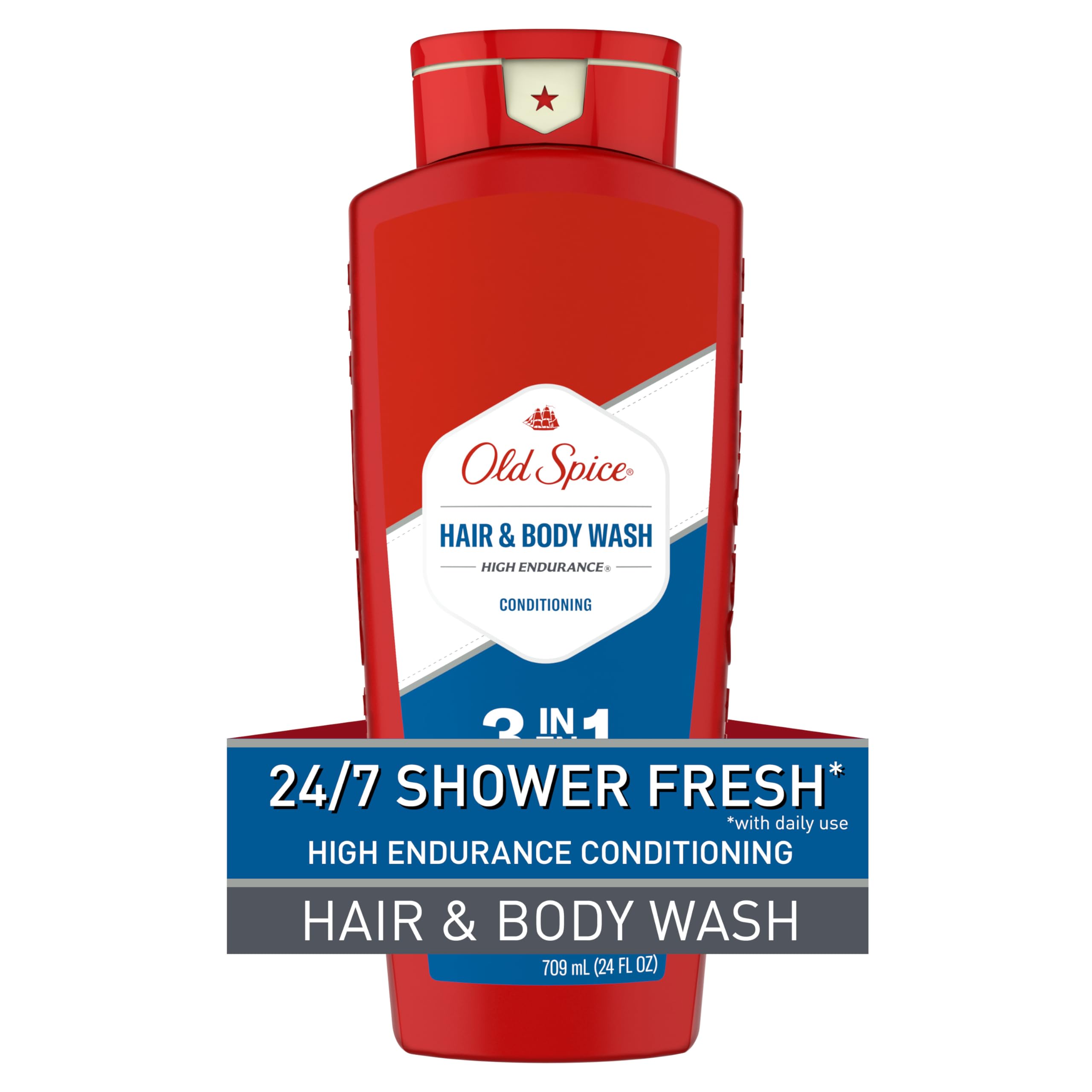 Gel Acondicionador Para Cabello Y Cuerpo Old Spice High Endurance 710 Ml - Venta Internacional.