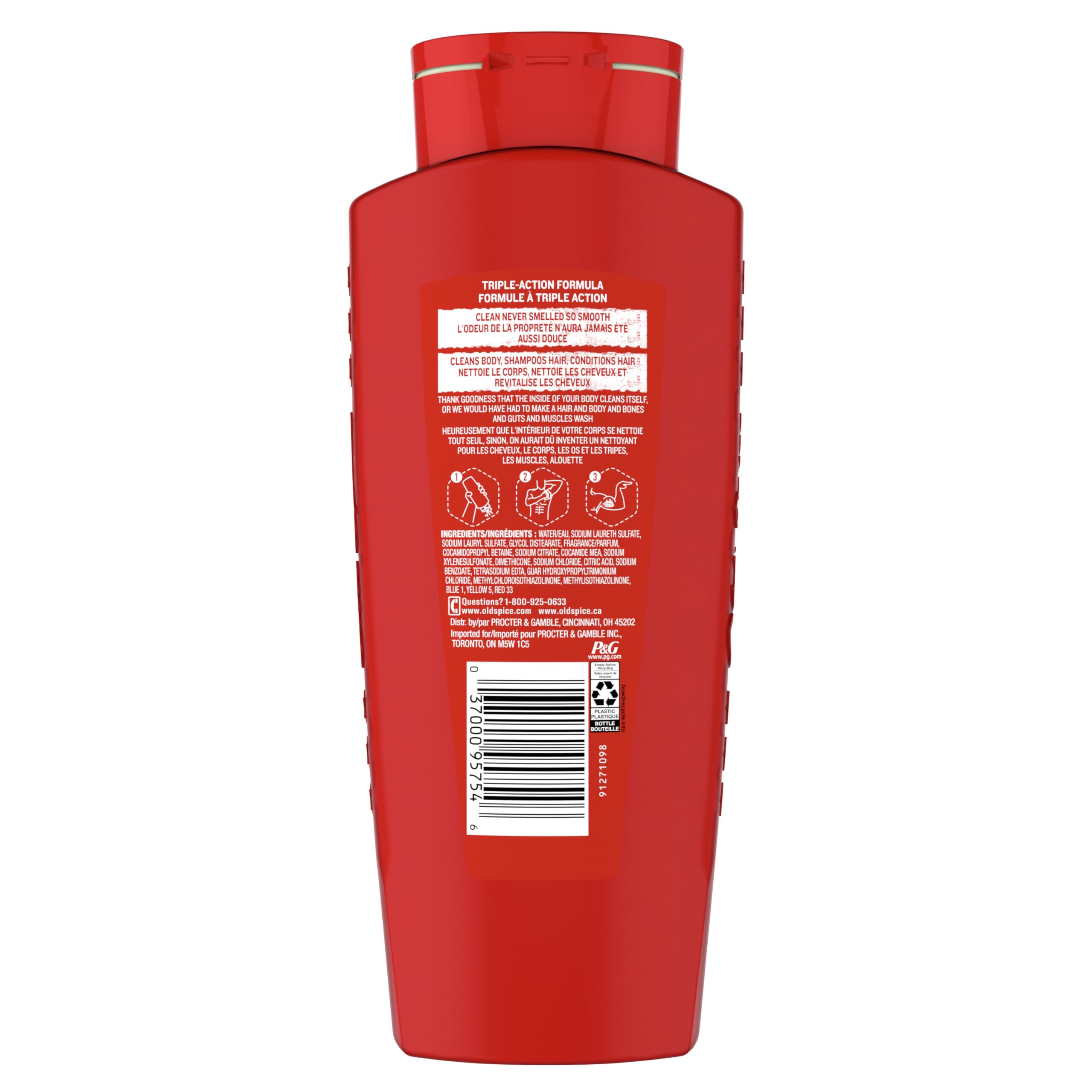 Foto 7 pulgar | Gel Acondicionador Para Cabello Y Cuerpo Old Spice High Endurance 710 Ml - Venta Internacional.