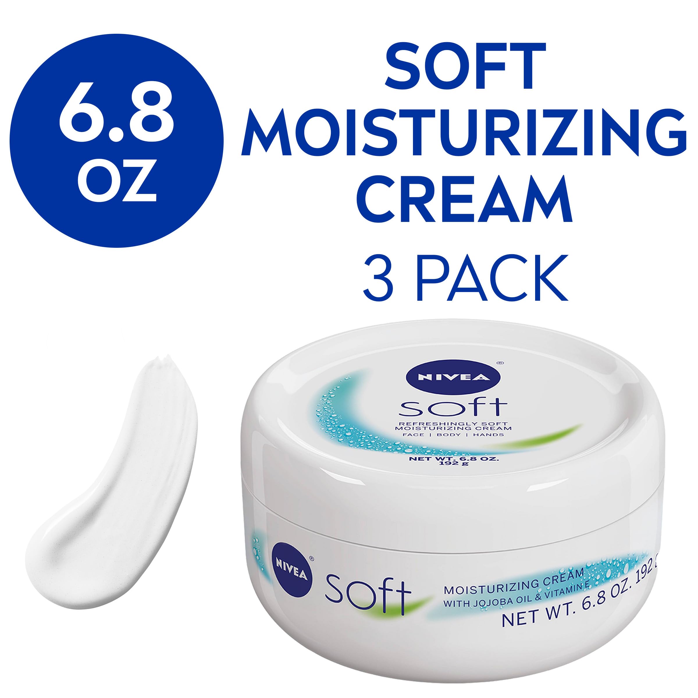 Foto 4 pulgar | Crema Hidratante Nivea Soft Refreshingly Soft 200 Ml X 3 - Venta Internacional.