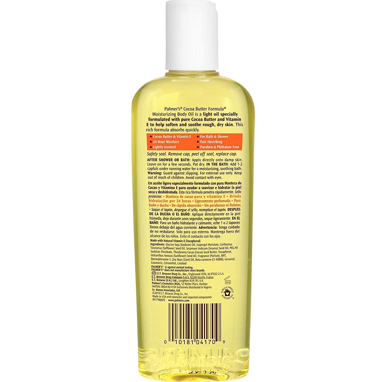 Foto 3 pulgar | Body Oil Palmer's Cocoa Butter Formula 250 Ml (paquete De 3) - Venta Internacional.