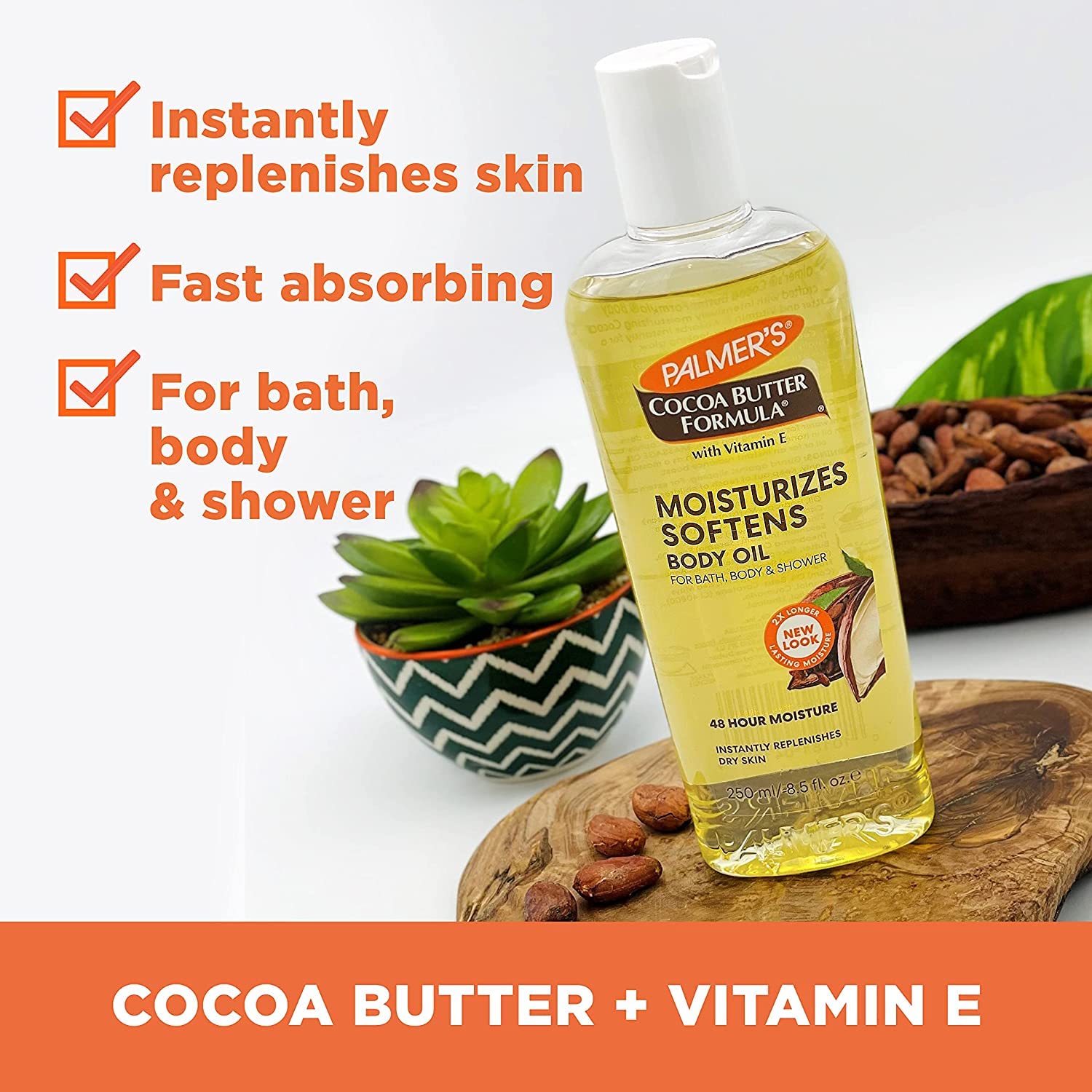 Foto 4 pulgar | Body Oil Palmer's Cocoa Butter Formula 250 Ml (paquete De 3) - Venta Internacional.