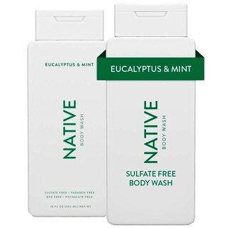 Foto 1 | Gel De Baño Nativo De Eucalipto Y Menta, 532 Ml, Paquete De 2 - Venta Internacional.