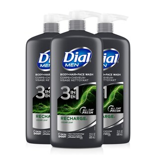 Foto 1 | Gel De Lavado Para Cuerpo, Cabello Y Rostro Men Recharge 2 L (3 X 750 Ml) - Venta Internacional.