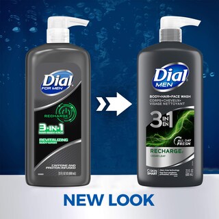 Foto 2 | Gel De Lavado Para Cuerpo, Cabello Y Rostro Men Recharge 2 L (3 X 750 Ml) - Venta Internacional.