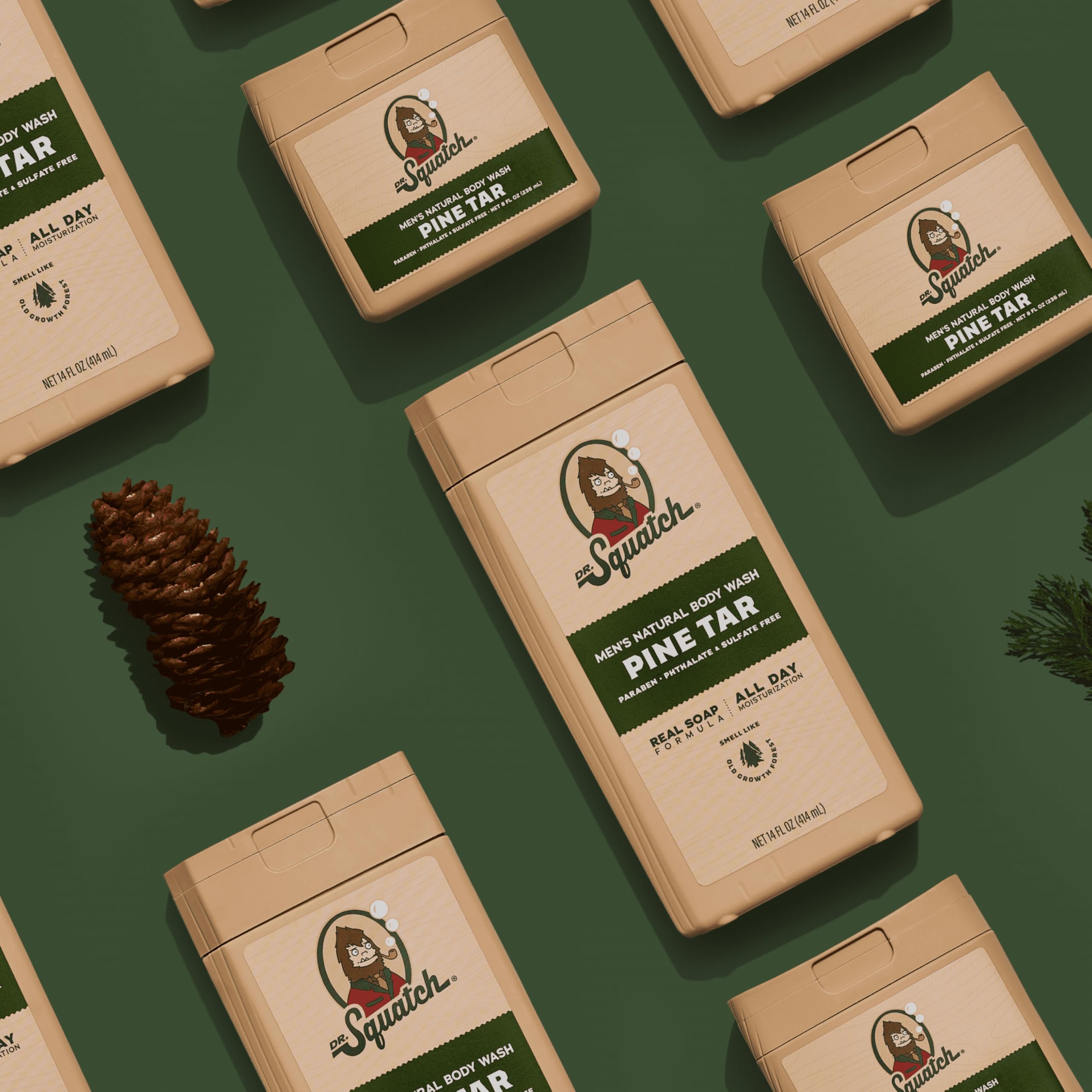 Foto 7 | Set de Regalo de Gel de Baño y Desodorante Dr. Squatch Pine Tar para Hombre - Venta Internacional