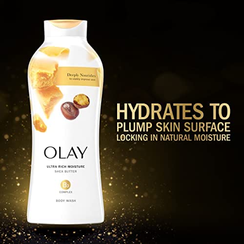 Foto 4 | Gel de Baño Olay Ultra Moisture Manteca de Karité 650 Ml 4 Piezas - Venta Internacional