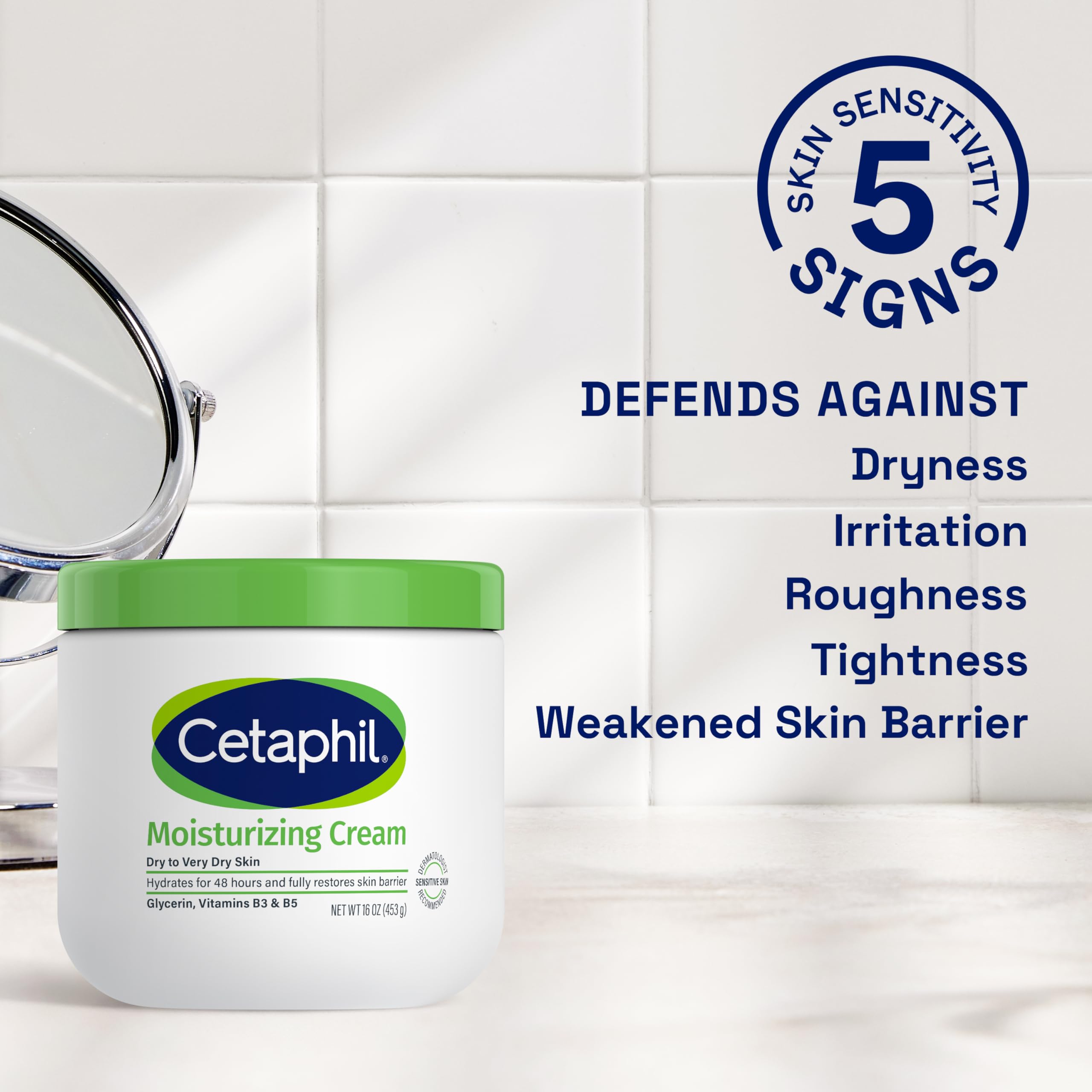 Foto 4 pulgar | Crema Hidratante Cetaphil Face & Body para Piel Seca  473 ml- Venta Internacional
