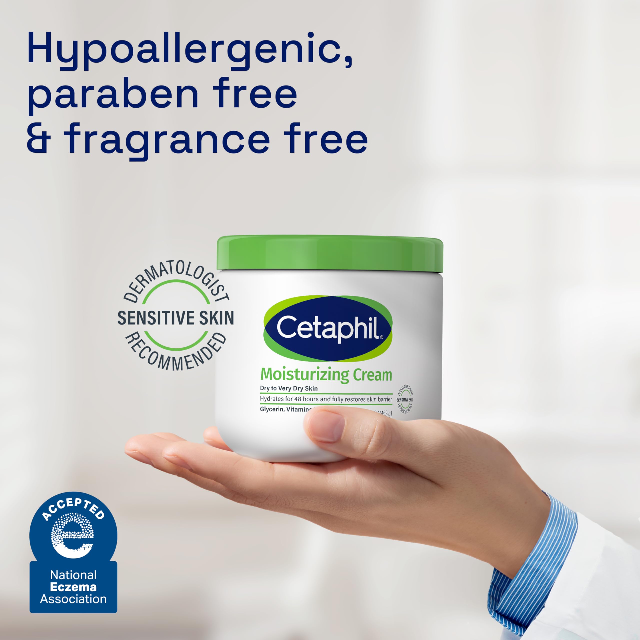 Foto 8 pulgar | Crema Hidratante Cetaphil Face & Body para Piel Seca  473 ml- Venta Internacional
