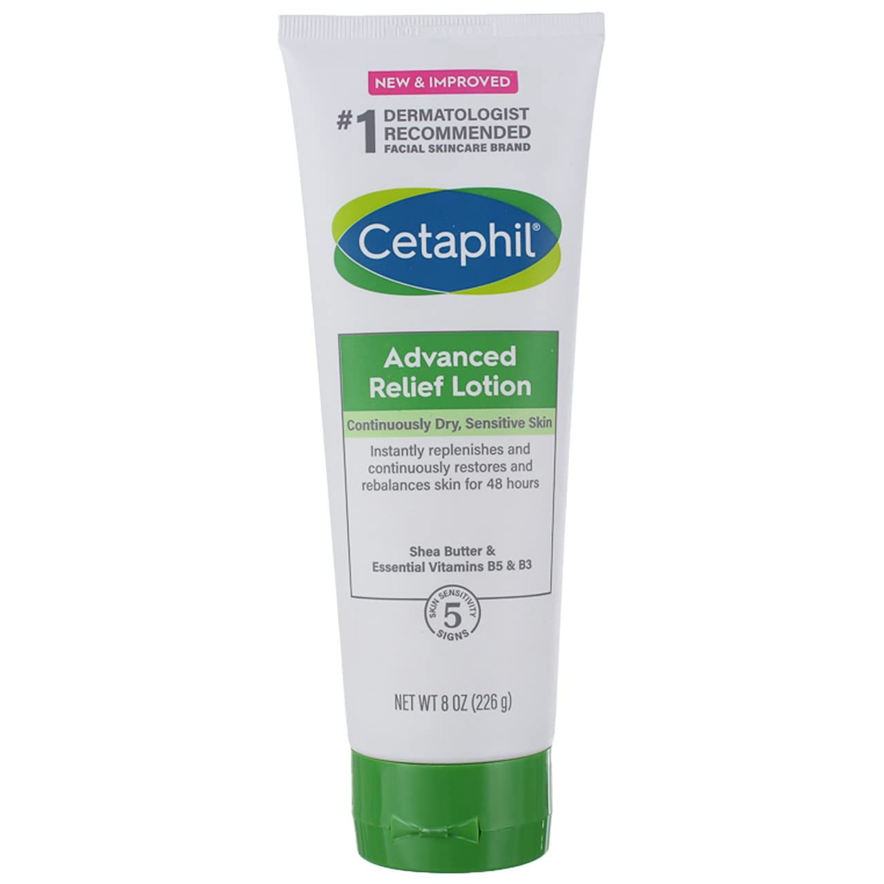 Loción Cetaphil Advanced Relief para Piel Seca y Sensible 226 g - Venta Internacional