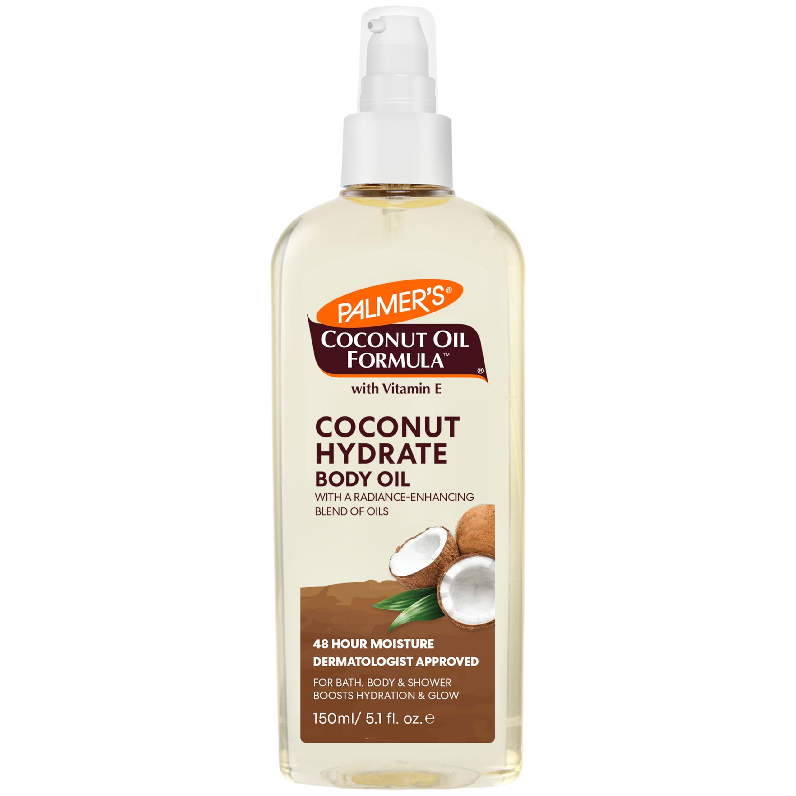 Aceite Corporal Palmer's Coco con Café Verde 150 ml para Piel Seca - Venta Internacional