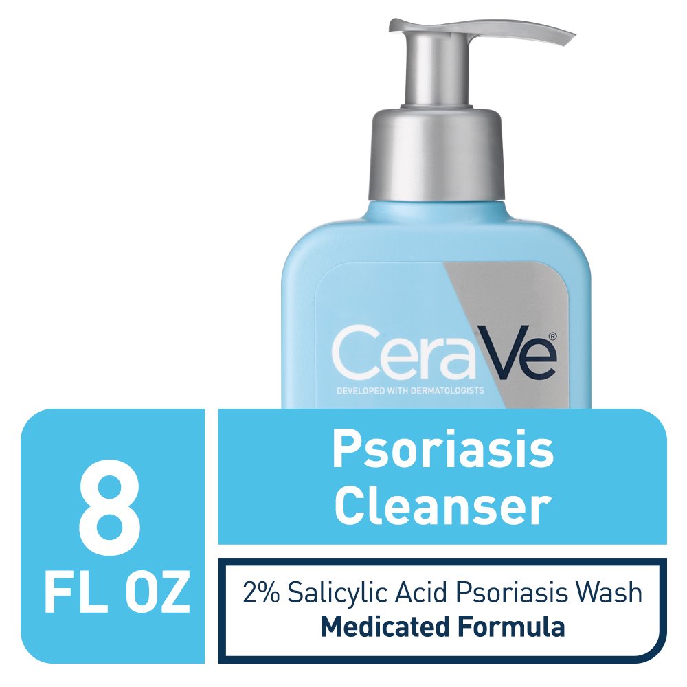 Foto 4 pulgar | Limpiador Cerave Para El Tratamiento De La Psoriasis 240 Ml Con Ácido Salicílico - Venta Internacional.