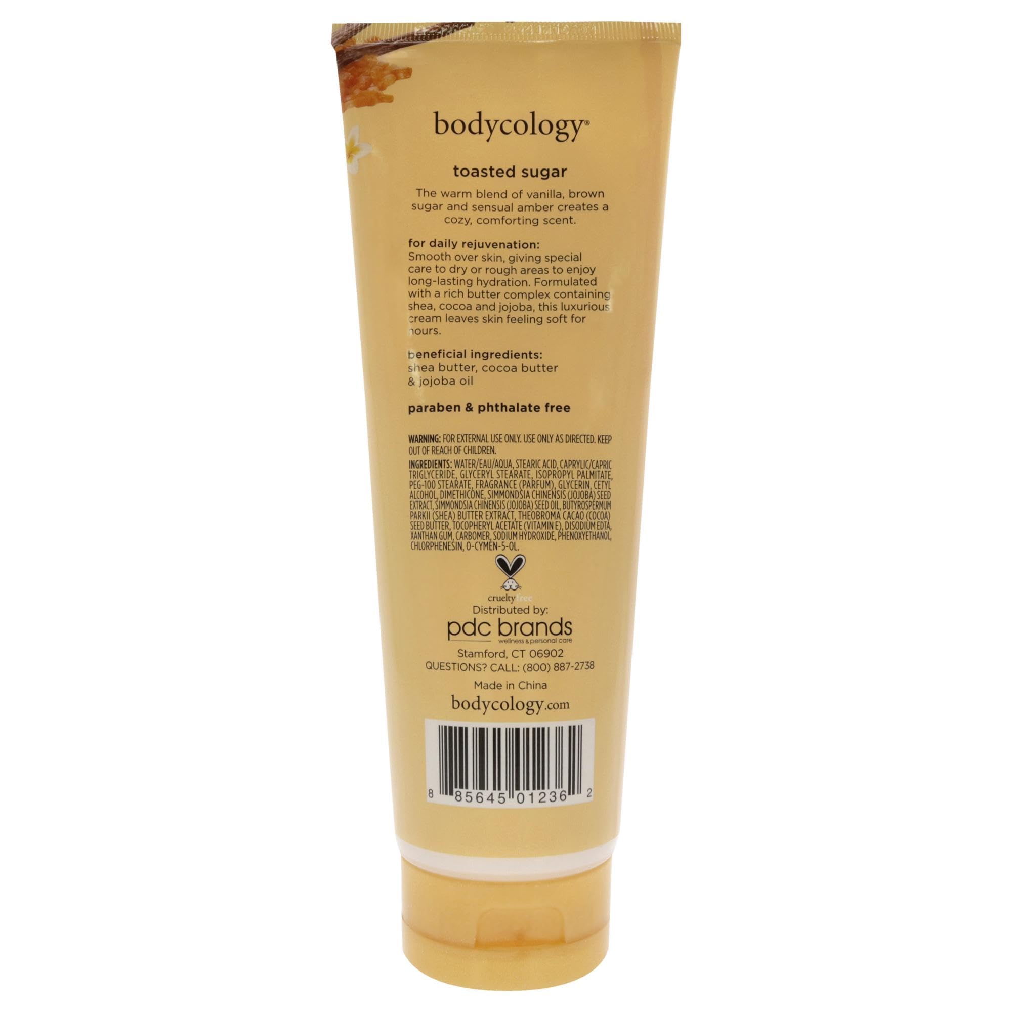 Foto 3 pulgar | Crema Corporal Hidratante Bodycology Toasted Sugar 240 Ml Para Mujer - Venta Internacional.