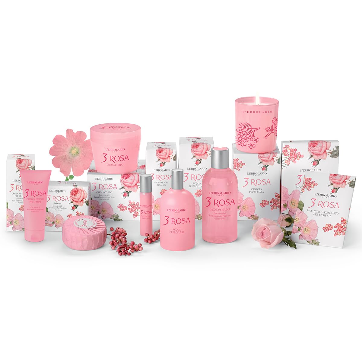 Foto 8 pulgar | Crema Corporal L'erbolario 3 Rosa Hidratante Nutritiva 200 Ml - Venta Internacional.