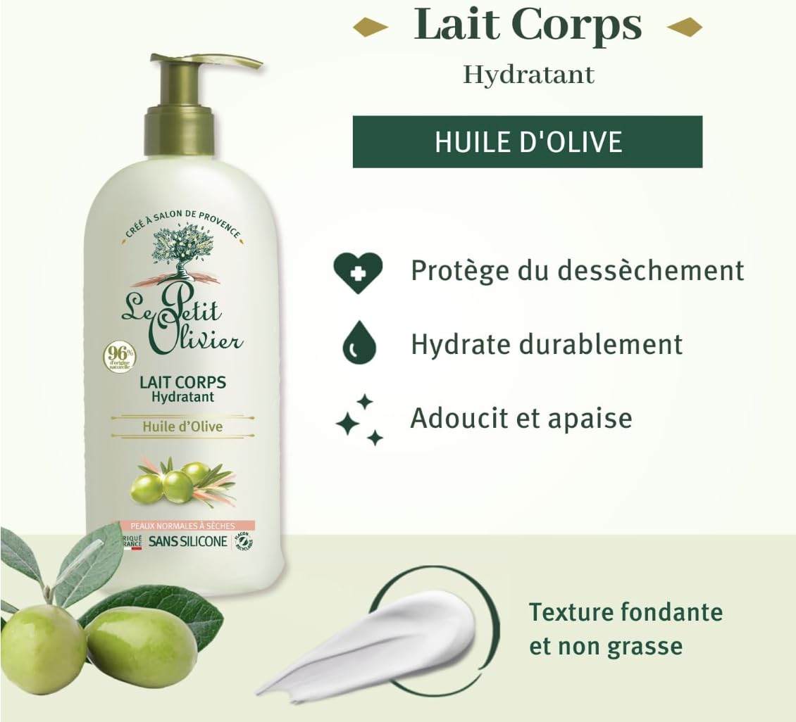 Foto 3 pulgar | Loción Corporal Le Petit Olivier Con Aceite De Oliva Hidratante 250 Ml - Venta Internacional.